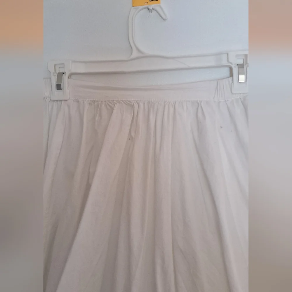Boho Free People A-line White Skirt - Picture 2 of 7